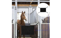 Horse Stall Barrier with Snap Hooks Waterproof for Stable, Equestrians