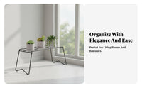Tiered Plant Stand Floor-Standing Multi-Tier Pot Rack Modern aesthetic for Gardeners