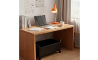 Space Saving Under Desk Organizer Versatile Under Desk Storage Cart Large Capacity Schoolbag Storage Rack Sturdy for Students, Classroom, Office, Dorm Room