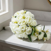 Bridal Flower Arrangement Easy to Hold Cascade Bridal Flower Arrangement
