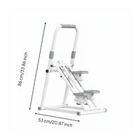Step Exercise Machine Adjustable Slope Climbing Step Machine Anti-Slip Pedals Stair Stepper for Women, Home