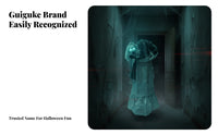 Standing Specter Decoration Gauzy Covering Electric Specter Decoration Sound-Activated for Indoor Display