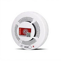 思维智安烟雾报警器消防烟感应感烟探测器独立厨房商用家用烟感器 （烟温两侧款）3年待机*烟雾温度两测*消防包过