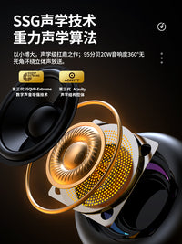 蓝牙音箱无线小音响家用小型低音炮超重低音高音质车载电脑2025款