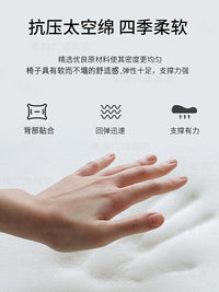 儿童懒人沙发护腰坐垫孩子飘窗椅床上看书神器无腿靠背卡通阅读椅 湖蓝色 儿童专业护腰 纠正坐姿
