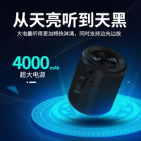RBTSPEAKER大功率插卡无线蓝牙音箱户外便携式发烧友音响重低音炮 官方标配 蓝色