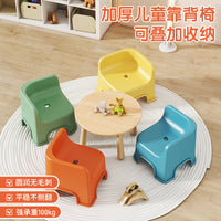 儿童塑料小凳子加厚家用椅子小板凳客厅座椅矮凳沙发换鞋凳洗澡凳 柠檬黄-方凳【单只装】 承重200斤 坐高18CM