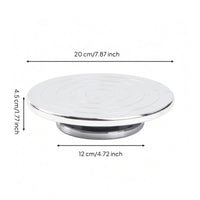 Sculpting Turntable Circular Pottery Turntable Stable for Crafting