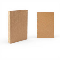 Kraft Paper Loose Leaf Photo Scrapbook DIY Notebook