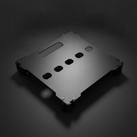 Modular Pedalboard with Adjustable Feet Anti-Slip for Stage, Rehearsal, Bassists