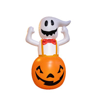 Halloween Inflatable Pumpkin Ghost Tumbler Decoration