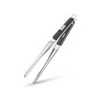 Hanging Loop Serrated Tip Tongs Lightweight Stainless Steel Tongs