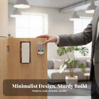 Electronic Locker Lock Anti-Peep Technology Smart Cabinet Lock Security Hardware Public & Private Modes Emergency Universal