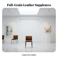 Light Luxury Cushioned Chair with Backrest Italian aesthetic Curved Backrest Dining Chair Modern Design Household Furniture Soft Padded for Homeowners, Restaurant Owners, Interior Designers, Hotel, Kitchen, Living Room