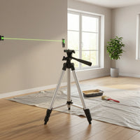 Stable Aluminum Alloy Tripod Extendable Telescopic Tripod Adjustable Photo Stand Sturdy for Surveyors, Builders, DIYers, Laser Leveling, Construction Sites, Home Renovation