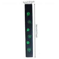 Universal Fit PU Leather Alignment Stick Protector Stain-Resistant Golf Alignment Stick Cover Waterproof Golf Training Rod Sleeve for Golfers, Driving Range