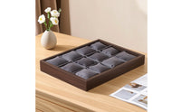 Watch Organizer with Pillows Protective Watch Display Tray Soft for Collectors