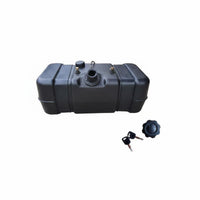 Original Factory Part Dump Truck Fuel Container Rust-Proof Auxiliary Container Impurity Drain Port for Long Transport Trips, Job Sites