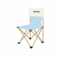 Lightweight extremely lightweight Camp Chair Foldable Design Folding Camp Stool With rearrest Camping Seat Quick Setup for Campers, rearpackers, Fishing, Hiking, Beach, Gardening