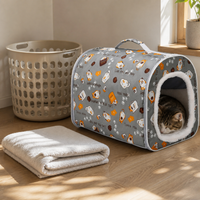 Waterproof Outdoor Cat House Winter Warm Thickened Pet Bed Enclosed Dog Shelter