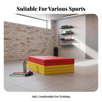 Judo Mat Non-Slip Tatami Mat Cushioning Support Grappling Floor Tile for Fighting Artists, Wrestlers, Competition Venue, School, Workout