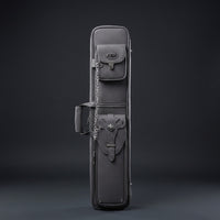 Large Capacity Billiard Cue Case Long-Lasting Nine-Hole Cue Bag Hard-Wearing Reinforced for Tournaments