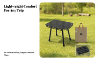 Foldable Mini Folding Stool Lightweight Portable Camping Stool Wear-Resistant Outdoor Seating Heavy Duty