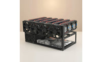 6 Display Adapter Cryptocurrency Rig Frame Steel Cryptocurrency Frame with 6 Display Adapter Slots for Miners