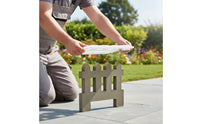 Flower Bed Border Mold Heavy-Duty Garden Edging Mold Robust Modular for DIYers, Park