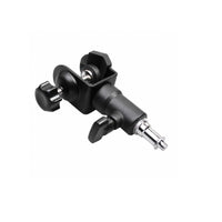Clamping Device with Threaded Connector Matte Dark Clamp with Mounting Column Camera Mount for Videographers