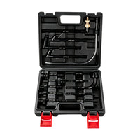 Heavy-Duty Pneumatic Fluid Extractor with Adapters Portable Gearbox Fluid Pump with Adapters Easy to Clean Pneumatic Oil Extractor Automatic for Mechanics, Workshop
