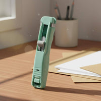 Push Clip Binder Space Saving Push Clip Stapler Strong Grip Paper Clamp for School