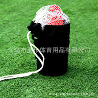 Soccer Cone Carry Bag, Oxford Cloth Mesh Bag for Training Equipment