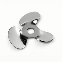 Polished Disperser Blade with Three Paddles Corrosion-Resistant Dispersing Disc High-Speed Dispersing Blade Long-Lasting for Professionals