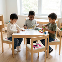 Kids' Classroom Seat Cushion, Thickened Sponge Chair Pad for Kindergarten and Students