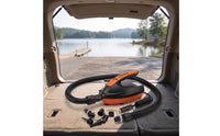12V Electric SUP Pump High-Pressure Portable Air Pump Automatic Shutoff Inflator Corded for Paddleboarders