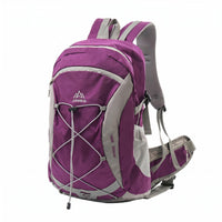 Lightweight Hiking Backpack Water-Repellent Cycling Backpack Mesh Rucksack Front Elastic Lacing