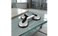Heavy-Duty Three-Claw Suction Lifter Vacuum Triple Suction Cup Lifter Manual Non-Slip for Glaziers, Tilers, Diyers, Tile Laying, Renovation