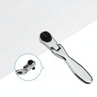 Swivel Head Ratchet Pocket-Sized Mini Ratchet Wrench Resistant