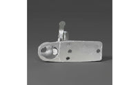 Cast Steel 50 Mm Hauling Coupler Galvanized Ball Hitch Coupler Heavy Duty 4 Hole Hauling Hitch Stable Lock
