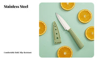 Portable Fruit Rust-Resistant Small Fruit Rust Resistant for Home Cooks, Students, Dorm Room, Travel, Camping