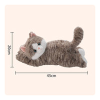 Cute Design Soft Cat Tissue Holder Refillable Cat Doll Tissue Bag Universal Fit Hanging Car Napkin Dispenser Easy Quick-Attach Installation for Children, Women, Home Decor