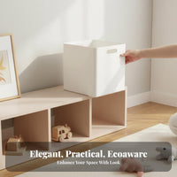Square Lidded Bin Japanese aesthetic Lidded Container with Lid for Parents, Families