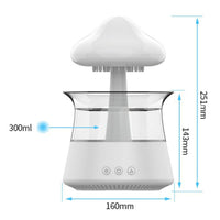 Tabletop Humidifier Compact Cloud Humidifier Mist Dispenser with Timer High-Frequency Appliance Automatic Shutoff