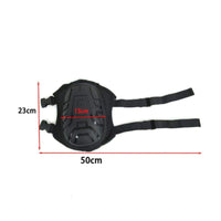 Impact Resistant Hard Shell Knee Pads Hook and Loop Black Knee Pads Nylon Safeguarding Gear Silicone for Laborers, Work Site