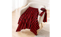Striped Skirt with Headband High-Waisted Handkerchief Hem Skirt Flowy Clothing Flowing for Women, Halloween, Cosplay, Costume Parties