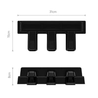 Broad Compatibility Triple Piano Pedal Heavy Duty Music Accessory Quiet Design for Studio