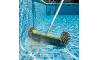 Heavy-Duty Pool Wall Brush Dense Bristles Pool Wall Scrubber for Pond, Bathroom, Thermal Spring