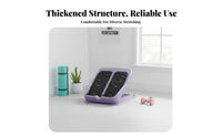 Non-Slip Surface Foldable Incline Board Stable Design Leg Stretching Device Heavy-Duty Construction Adjustable Calf Stretcher High Weight Capacity for Athletes, Beginners, Seniors, Home Gym, Office