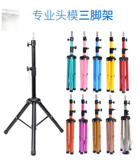 Wig Head Floor Stand Tripod with Iron Support